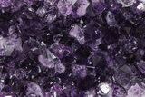 Sparkling Purple Amethyst Crystal Cluster - Uruguay #383268-1